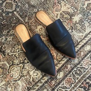 Madewell The Gemma Mule in Leather
